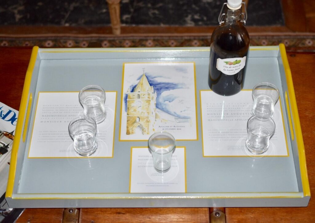 plateau jauna et gris bleu